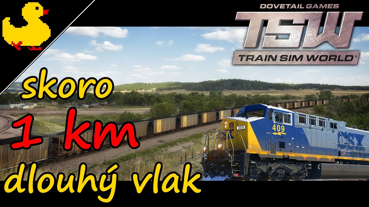 Nejdelší & Nejtěžší vlak na uhlí - Train Sim World®: Heavy haul CZ