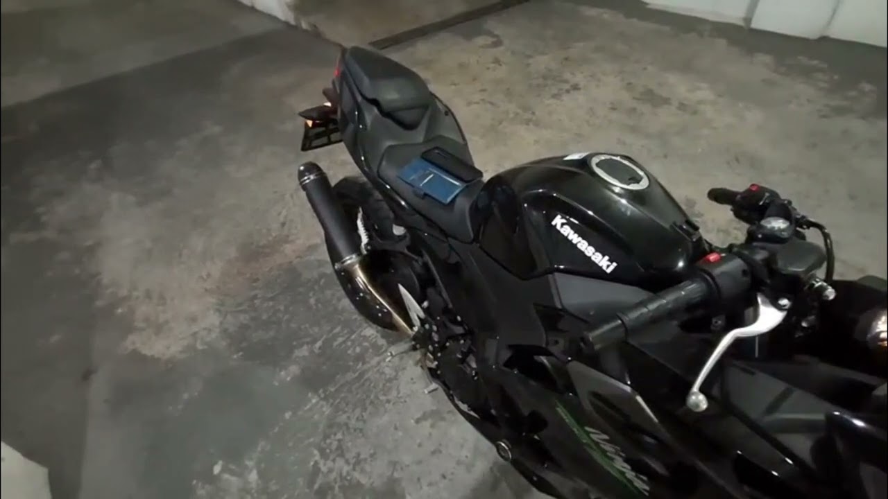 KAWASAKI NINJA 500 COM ESCAPE FULL K4 DA JESKAP