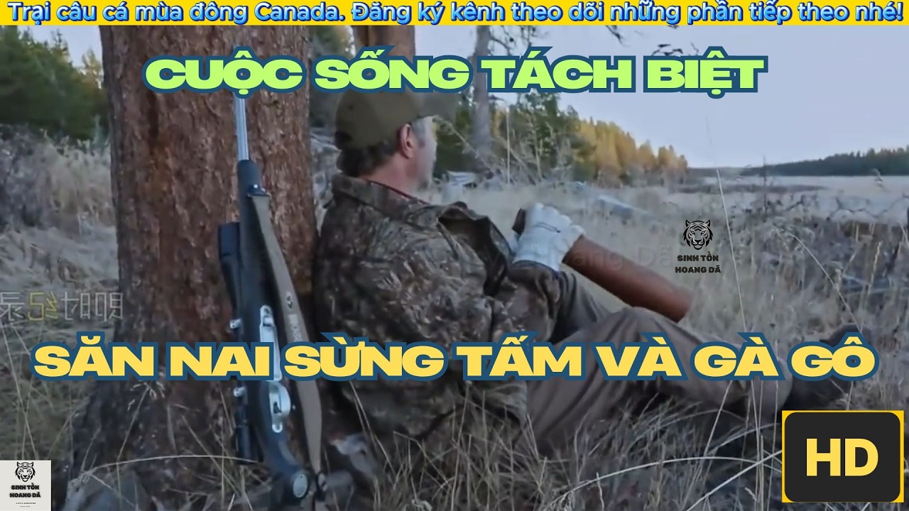 Mùa Đông Đầy Sói Ở Canada - Săn Bắn Và Câu Cá Để Sinh Tồn - Sinh Tồn Hấp Dẫn 2026