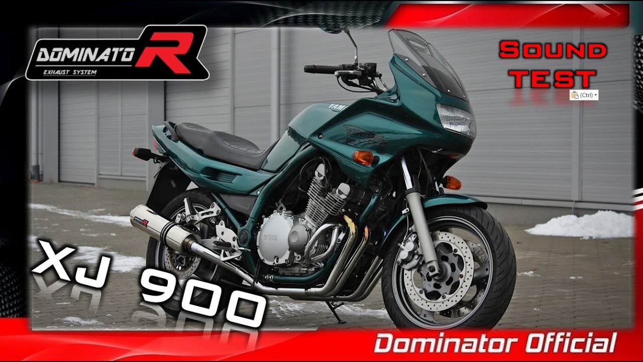 Yamaha XJ 900 Diversion 1995 🔥 Pure Sound 🔊 Dominator Full System 🎧HQ Sound 🇵🇱 ⚡Exhaust Compilations