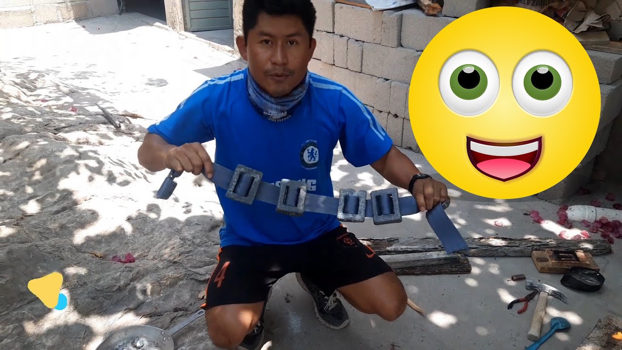 🔥 Como fundir plomo 🔥 y hacer un Lastre o Cinturón de pesca submarina.👍