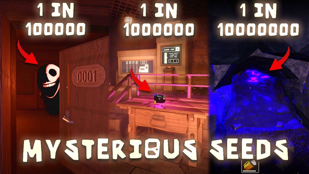 I Tried Your COOLEST SEEDS in DOORS #22 | 6 Most MYSTERIOUS SEEDS in ROBLOX DOORS | The Outdoors