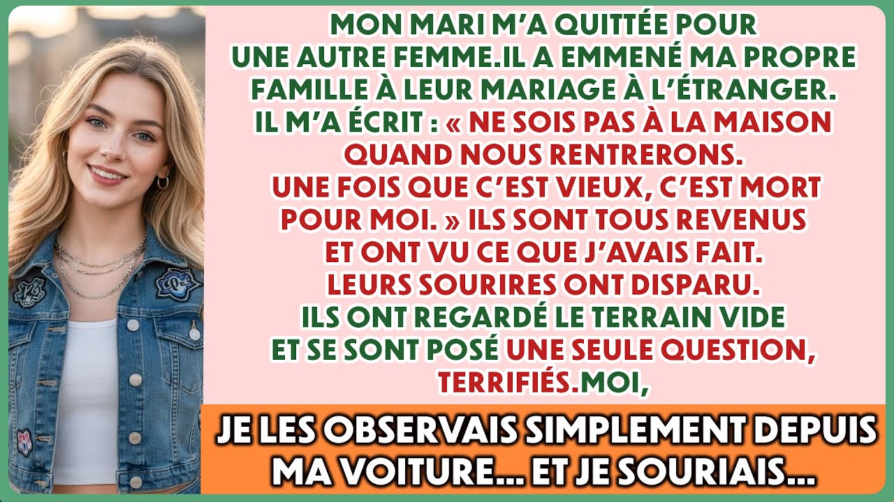Il m’a dit : « Vieille et morte pour moi » — alors j’ai enterré la maison à 5 M€ à la place