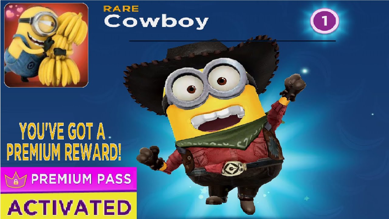 Minion Rush COWBOY Minion Festival Premium Pass NEW UPDATE gameplay walkthrough iOS / android