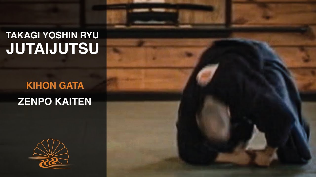 Zenpo Kaiten 前方回転 Kihon Gata of Takagi Yoshin Ryu Jutaijutsu