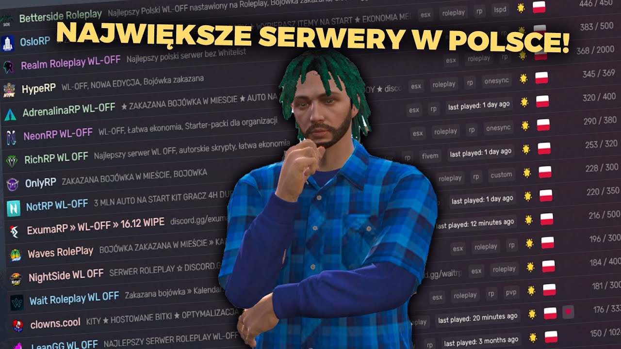 NAJWIĘKSZE POLSKIE SERWERY WL OFF!