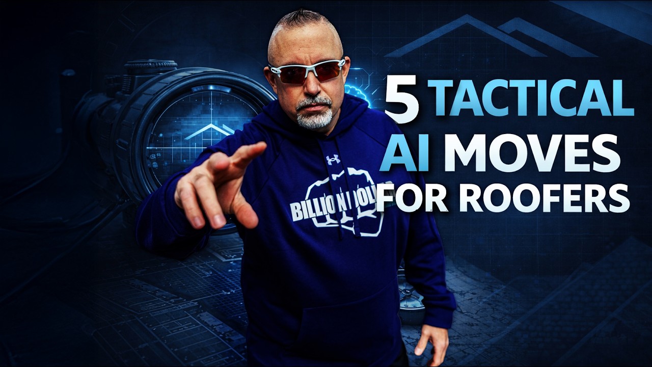 5 Tactical Moves Roofing Companies are Making to WIN New Customers from AI in 2026