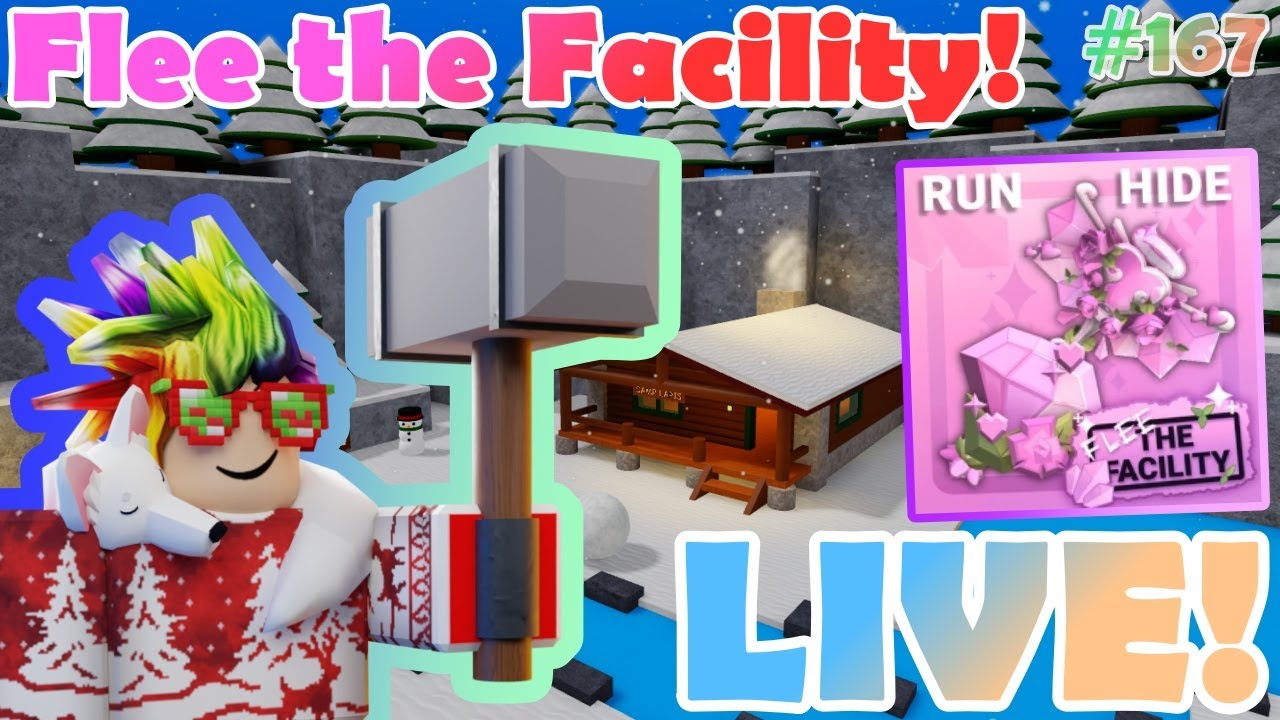 🔴 Playing Flee the Facility LIVE 167