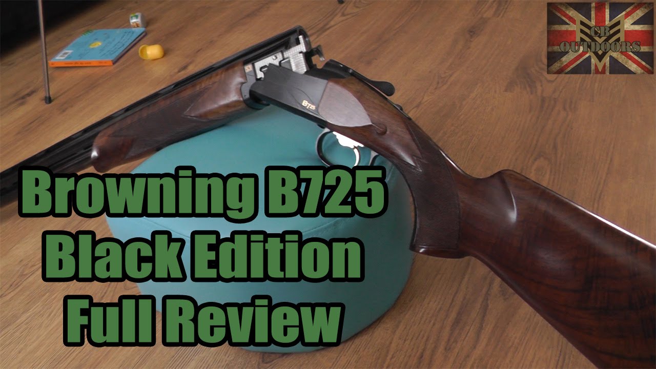 Browning B725 Black Edition Full Review