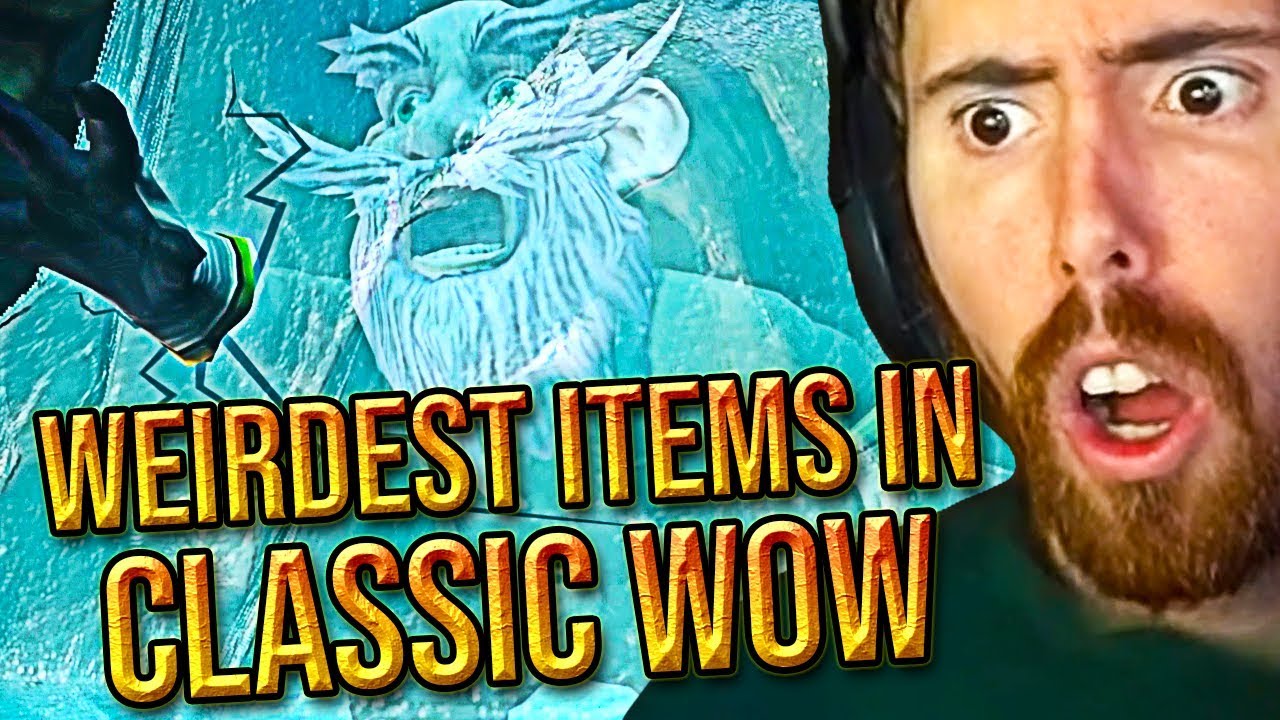 Asmongold Reacts To The Weirdest Items In Classic WoW - Hirumaredx