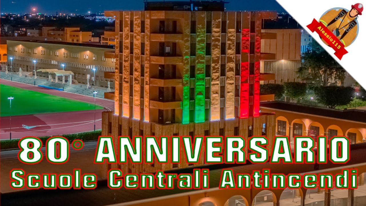 80° Anniversario S.C.A. - Scuole Centrali Antincendi - Tributo Vigili del Fuoco 2021
