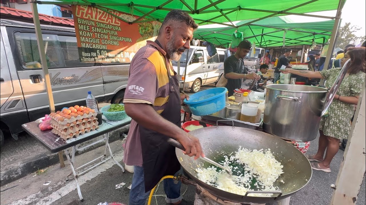 Pasar Malam Sg Ara, Bayan Lepas Pulau Pinang | MALAYSIA SG ARA PENANG NIGHT MARKET | #streetfood 