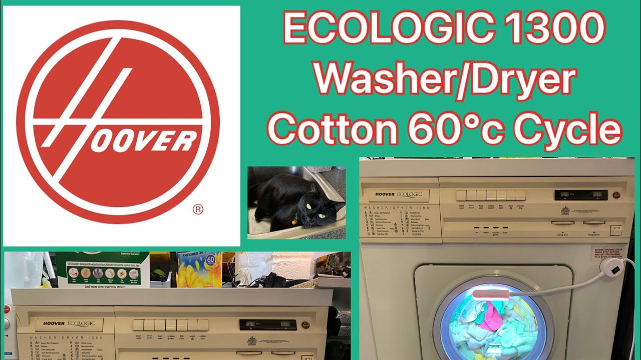 Hoover Ecologic 1300 Washer/Dryer Cotton 60°c Cycle
