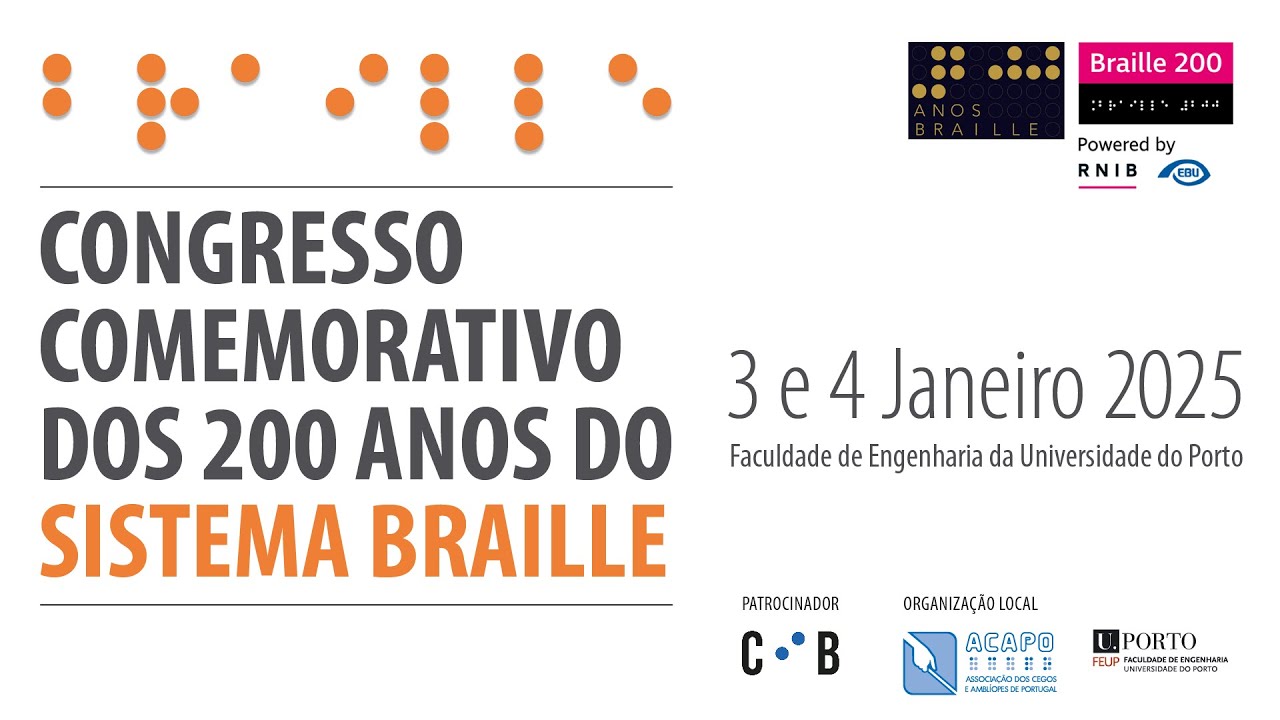 Dia 3 - Castelhano - Congresso internacional comemorativo dos 200 anos do sistema braille