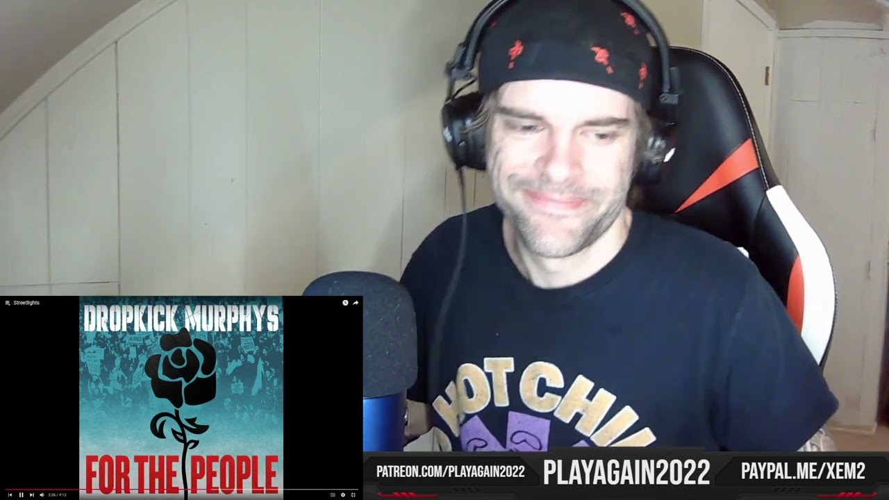 Dropkick Murphys - Streetlights (First Time Reaction)