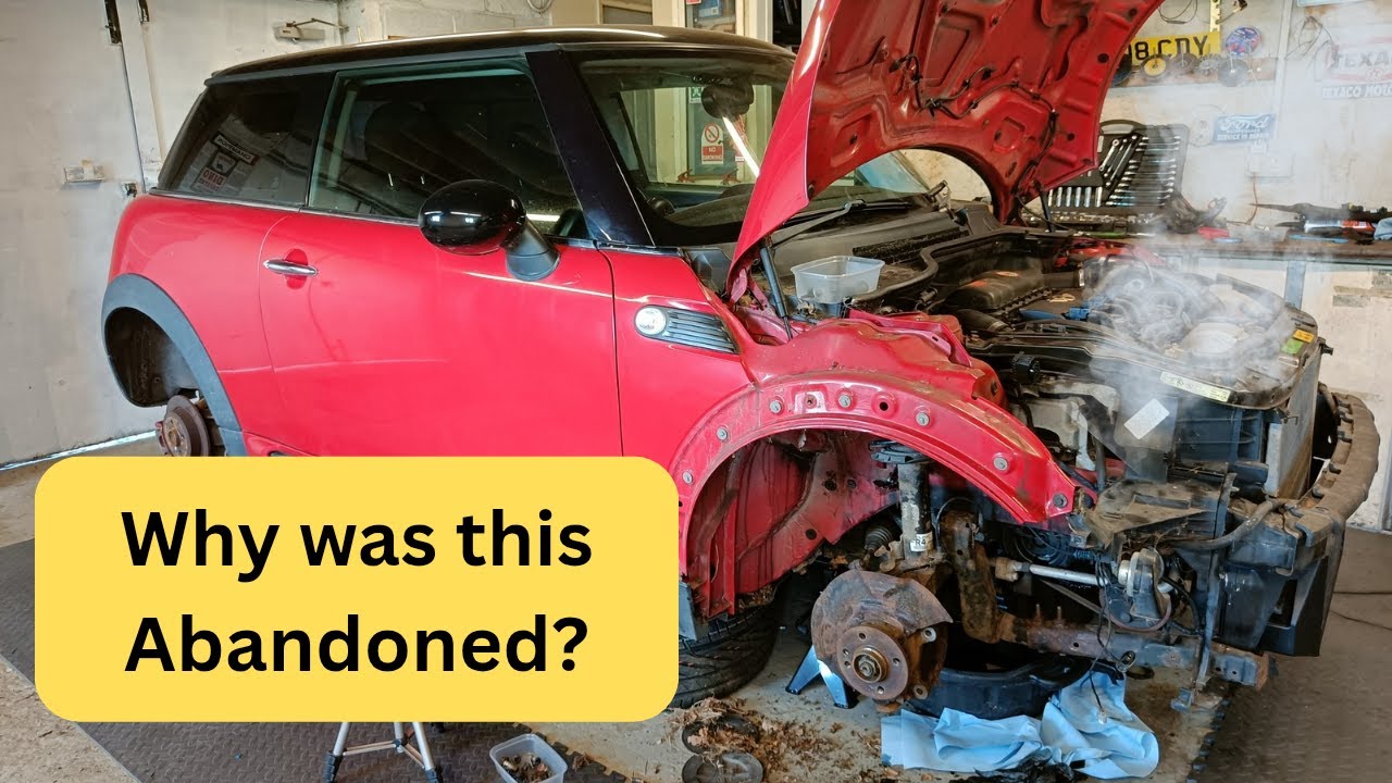 Можно ли починить Mini Cooper Turbo? Или он на металлолом? Почему его бросили?
