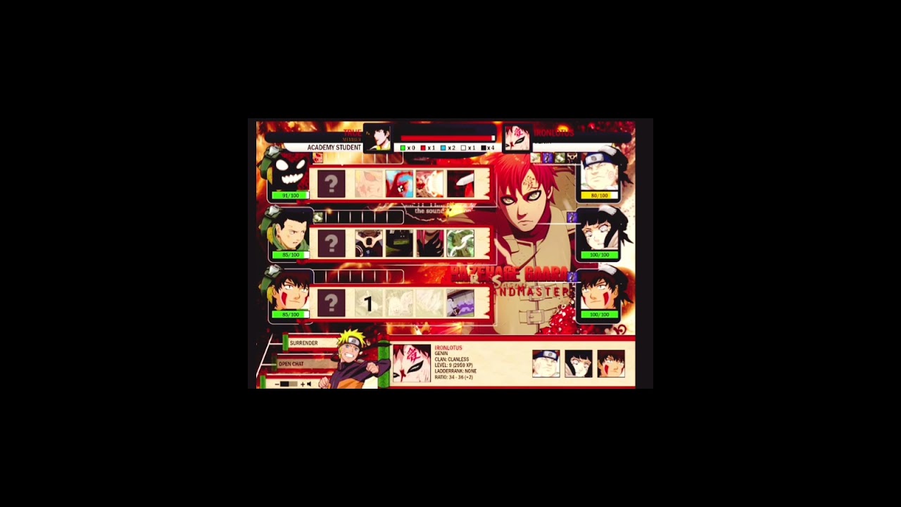 NARUTO ARENA FLASH 2026  - TEST NEW CHARACTERS .