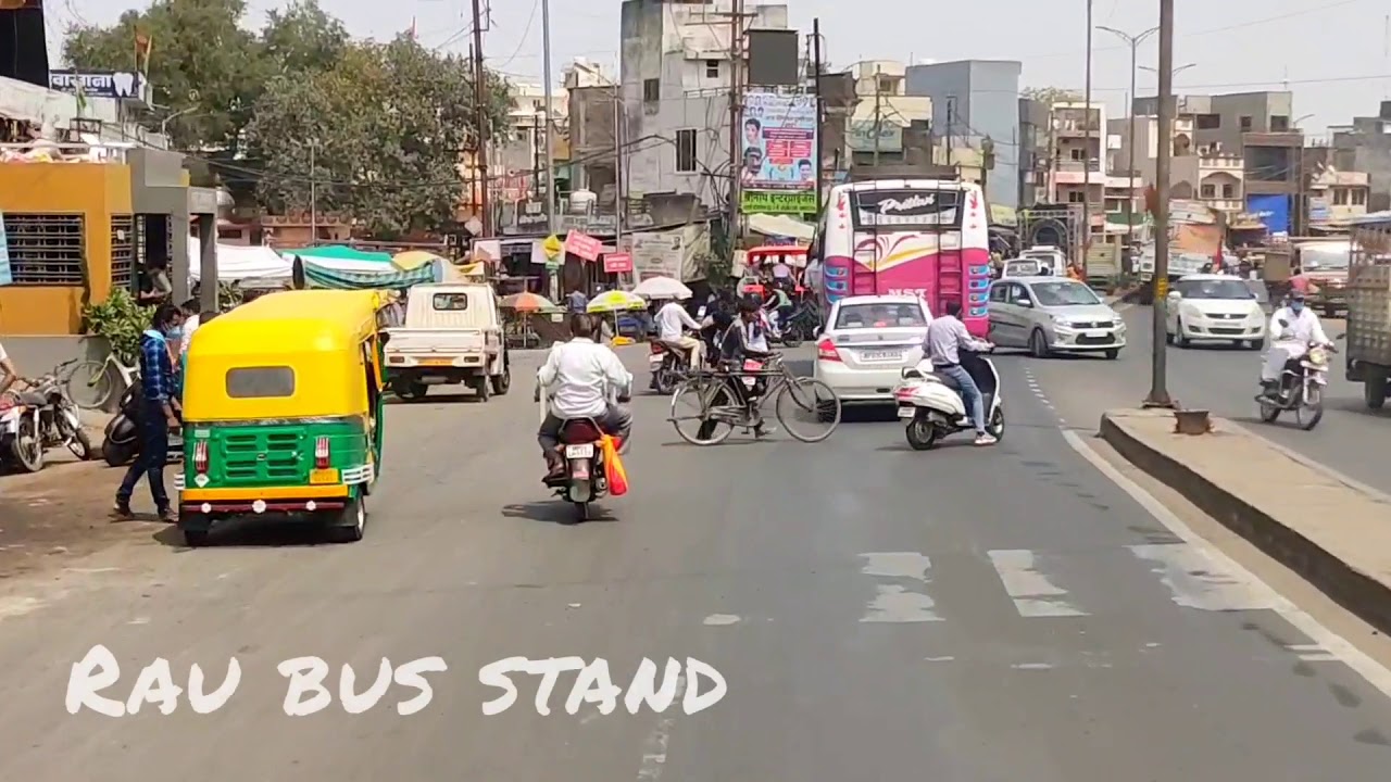 Journey from Mhow To Indore in a Public Bus || Thakur || Indore - Mhow - Manpur ||