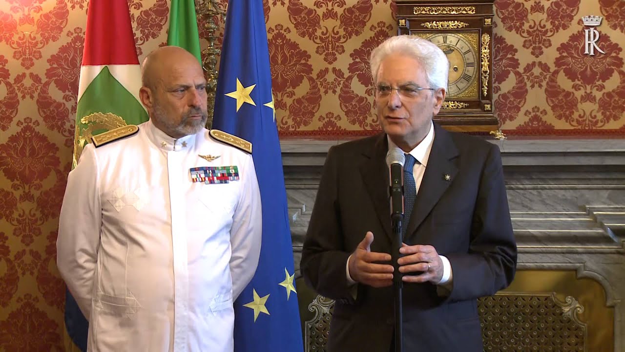 Festa della Marina, Intervento del Presidente Mattarella