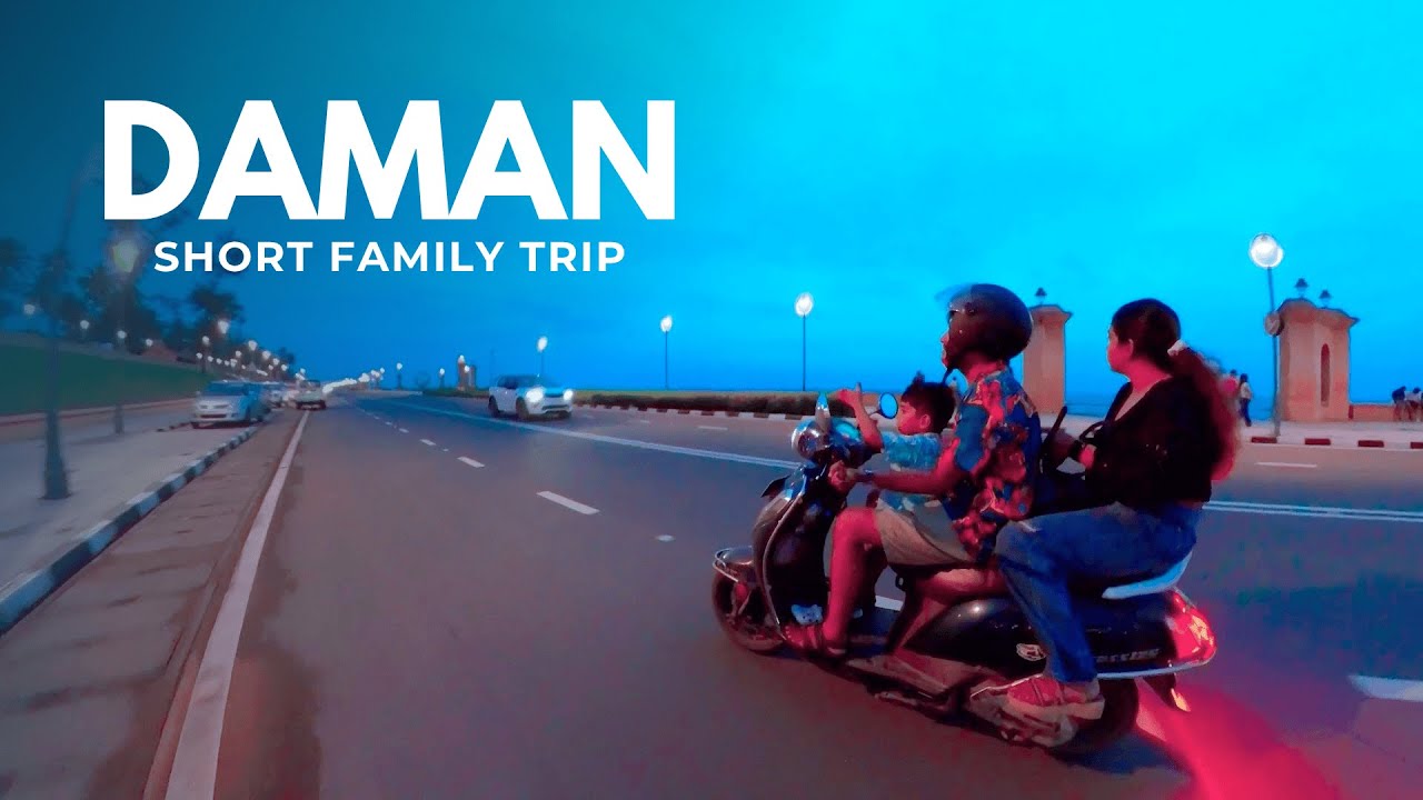 Daman Trip with Family on a 2 Wheeler 😊