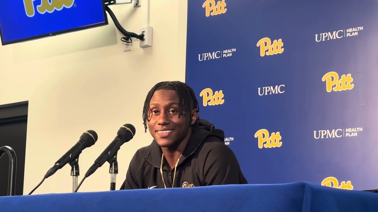 Pitt WR Raphael Williams Details Two TD Receptions vs. Central Michigan | 9/6/25 | PSN