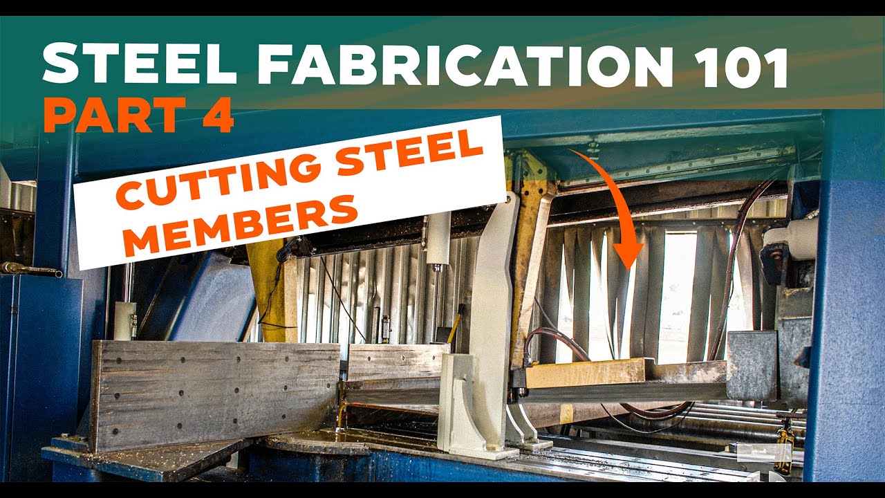 Steel Fabrication: Part 4: Cutting steel beams