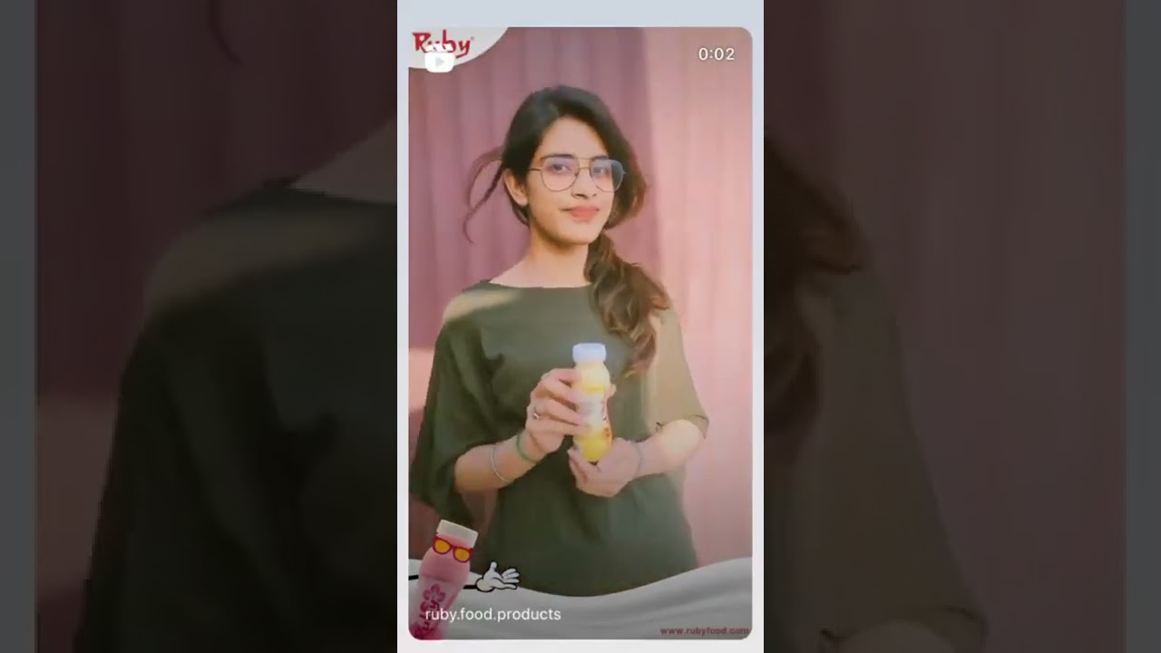 Ruby Drinks Advertisment