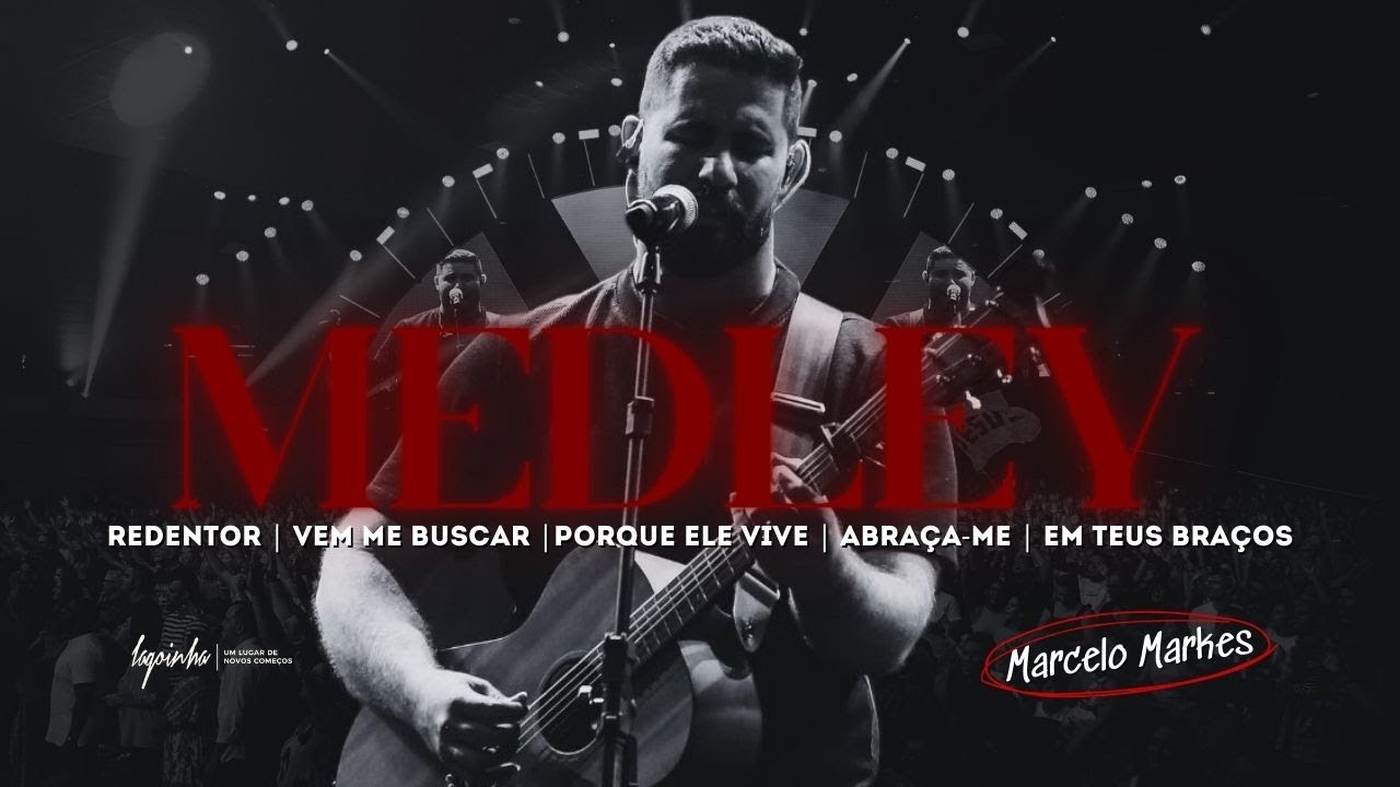 Redentor + Vem Me Buscar + Abraça-me + Em Teus Braços | MARCELO MARKES AO VIVO | NA LAGOINHA NITERÓI