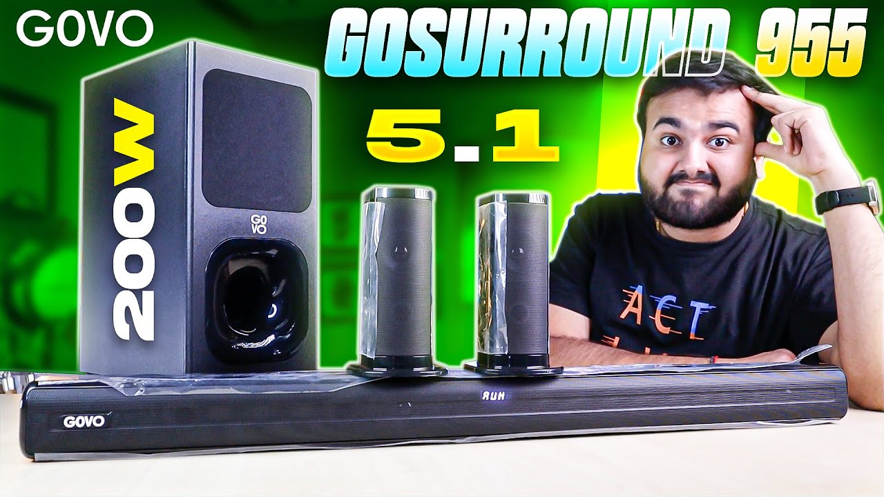 Watch Before Buying at ₹5000/-  🤯 GOVO GoSurround 955 | 200W 5.1 Channel