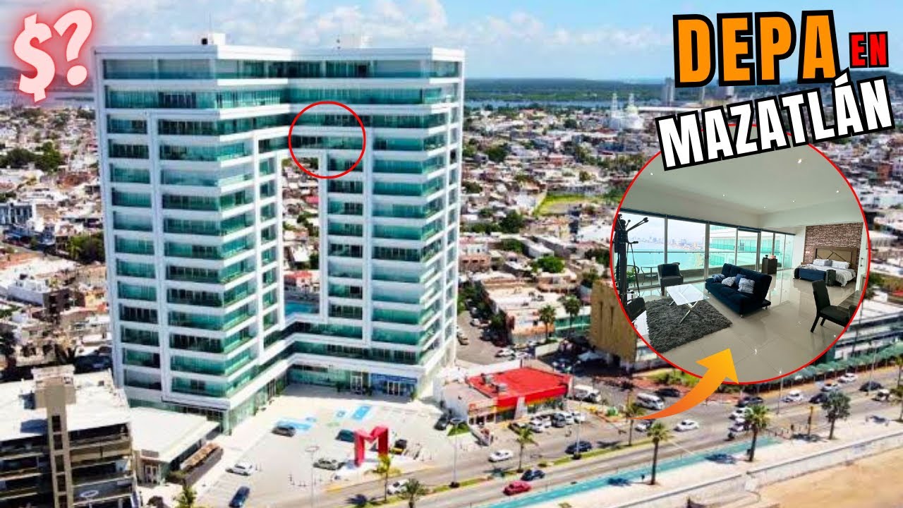 Mejores hospedajes en MAZATLÁN | TORRE M | Torre de LUJO | Frente al Malecón