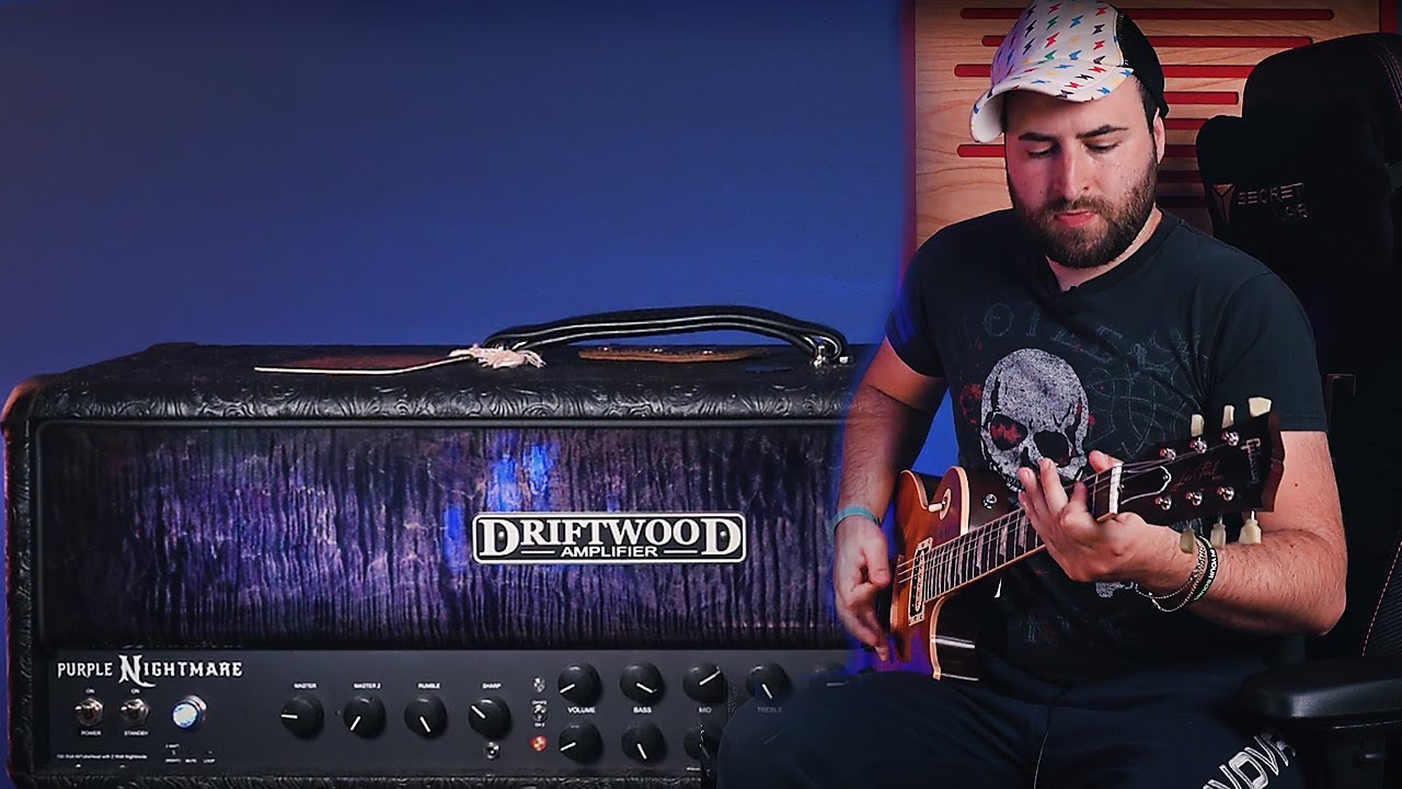 Driftwood Purple Nightmare HIGH GAIN Amplifier - METAL TEST