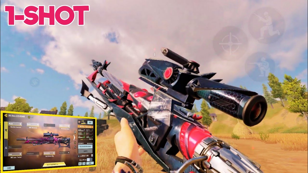 Best 1-SHOT Snipers ( DLQ + RYTEC ) in cod mobile br | best sniper loadout 2024 | dlq33 attachments