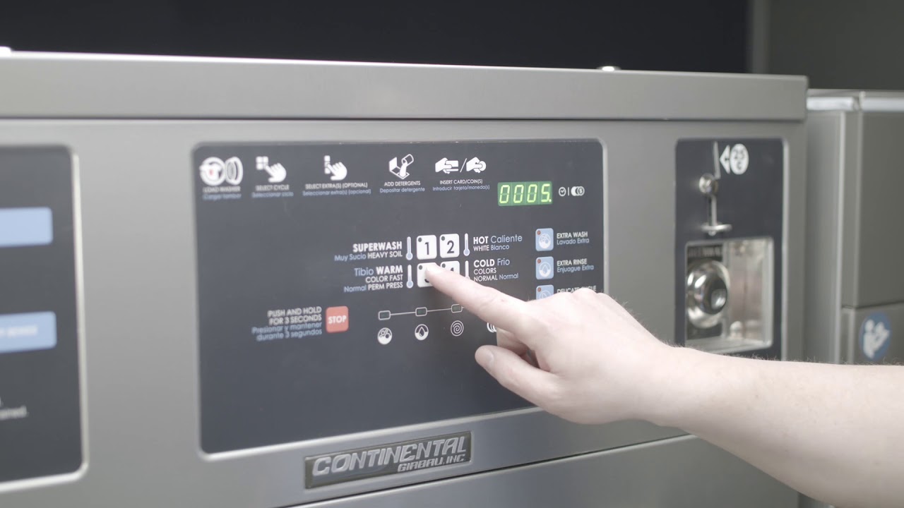 Service Tutorial | Coin System Setup — 70 to 90 lb Capacities