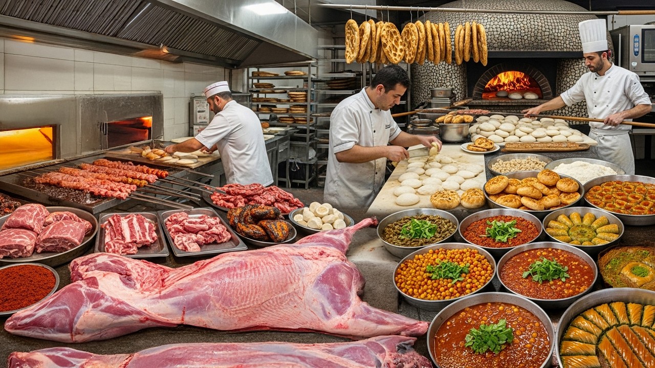 Best Turkish Foods Ever? Authentic Turkish Cuisine Compilation