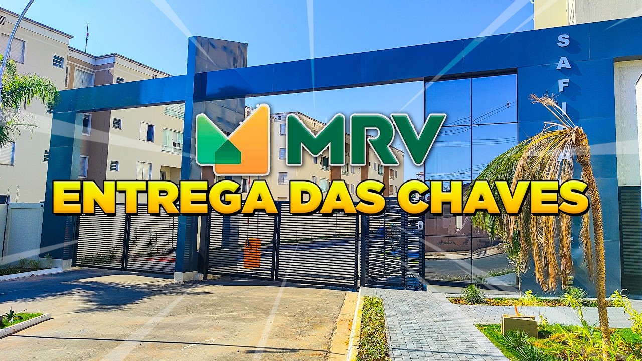 ENTREGA DAS CHAVES MRV 2024 || APÊ SAFIRA VILLE / FECHADURA INTELIGENTE E SISTEMA DE VOZ ALEXA!