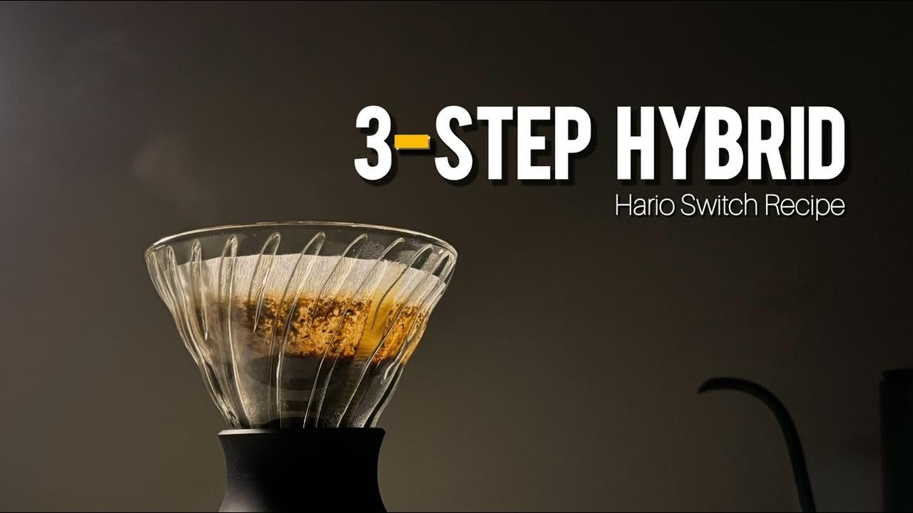 3-Step Hybrid : Simple Hybrid Brewing Recipe with Hario Switch