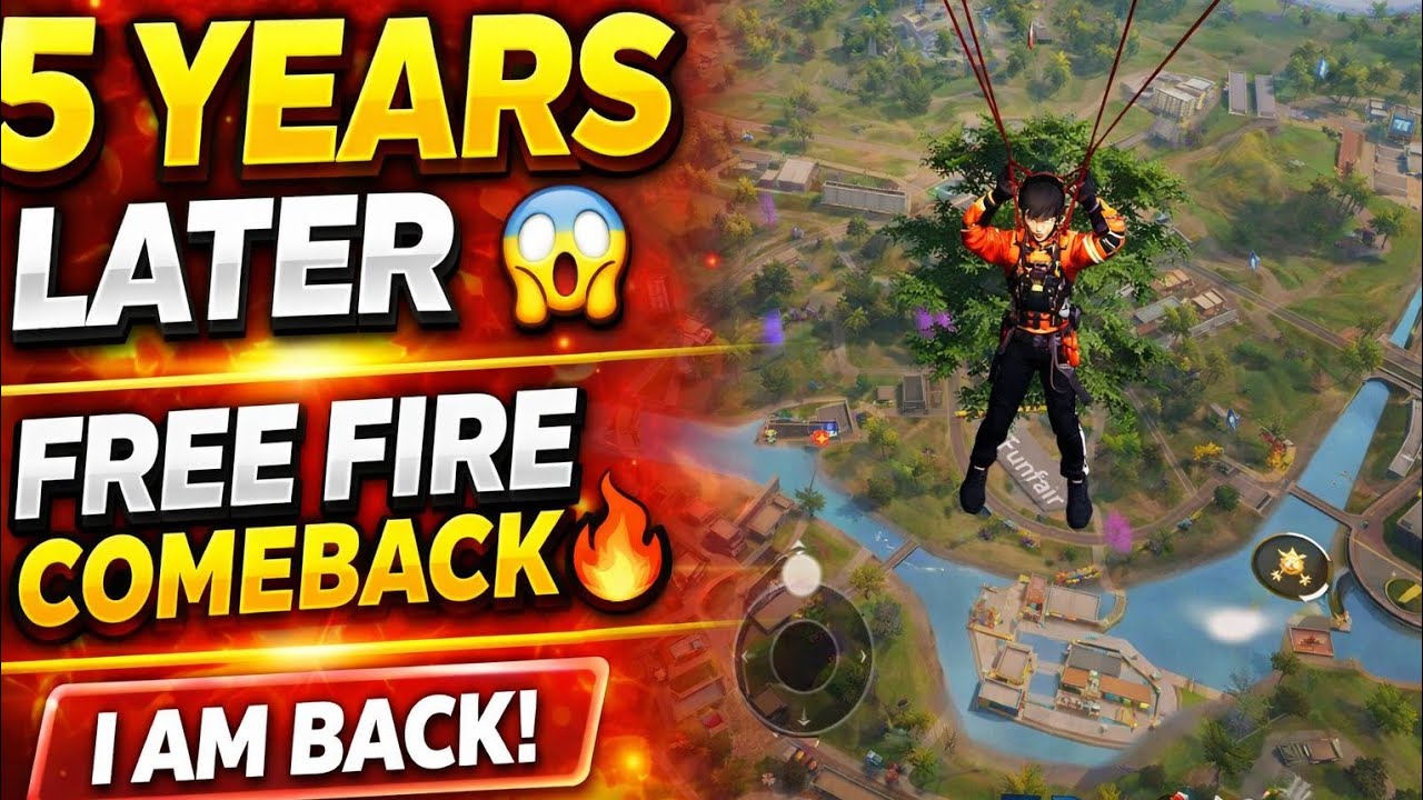 My First Free Fire MAX Gameplay After 5 Years 🔥 | Noob To Pro”