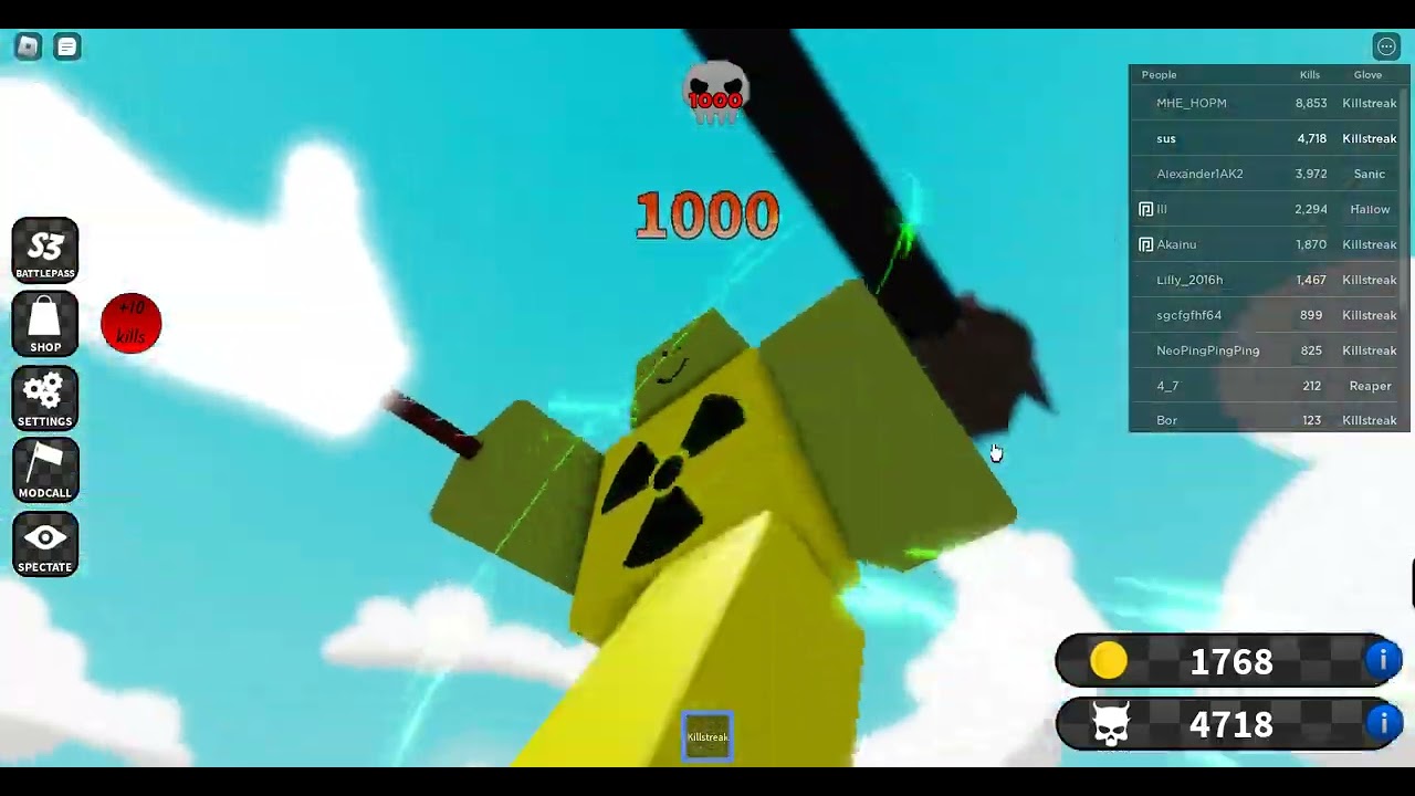 GETTING 1000 IN ALPHA KILLSTREAK!!! (first time)