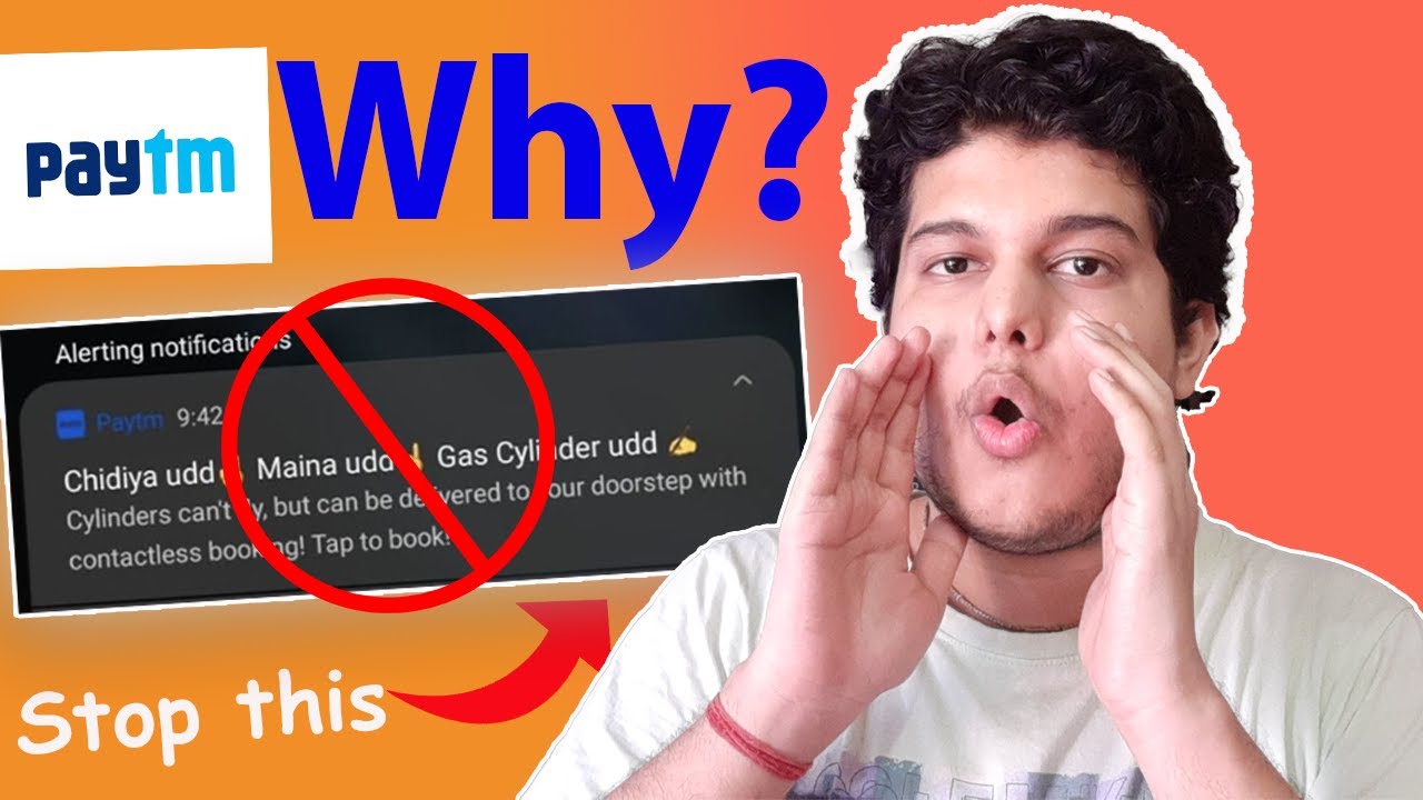 🛑 How to stop these spammy PayTM notifications | Turn off Paytm marketing notifications