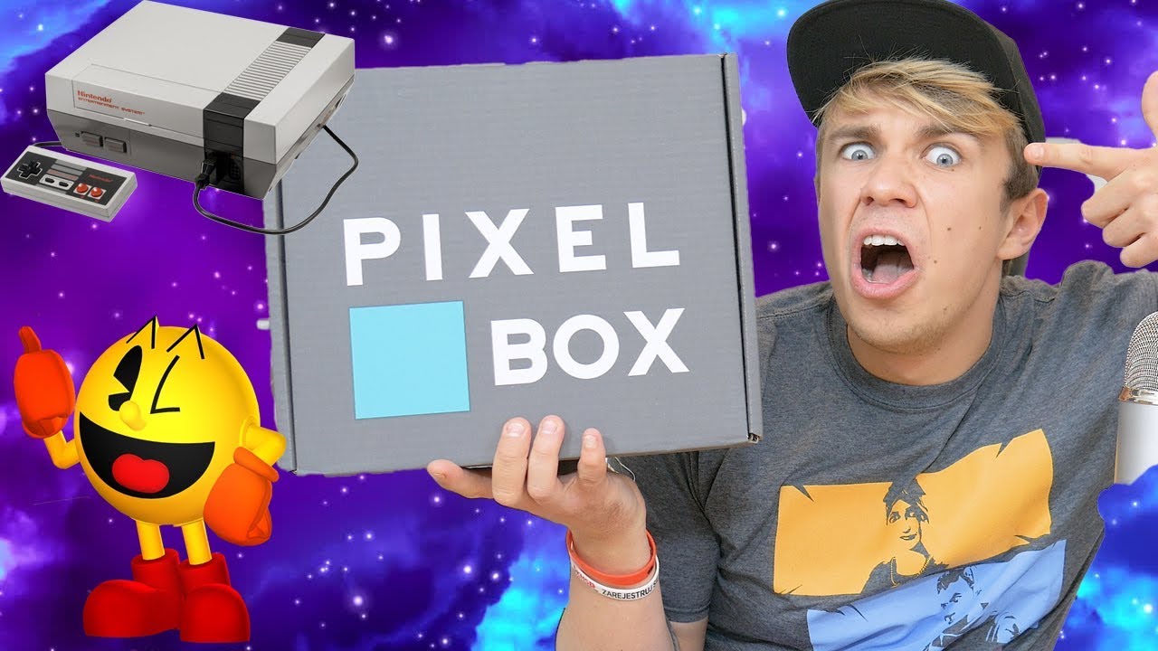 ZESTAW RETRO GIEREK - PIXEL-BOX - MAJ