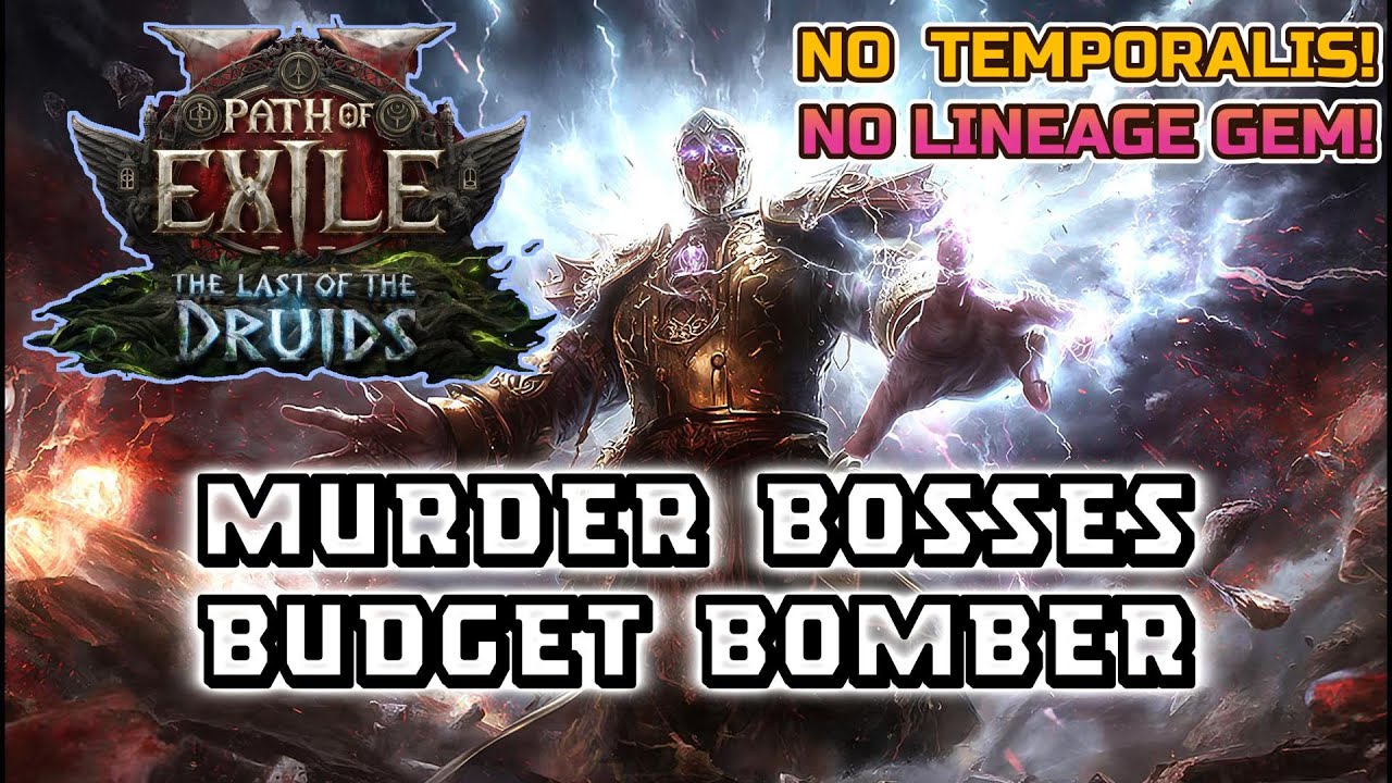 [POE2] INSANE Single Target INSANE Clear Speed Without Temporalis | Autobomber Build Update