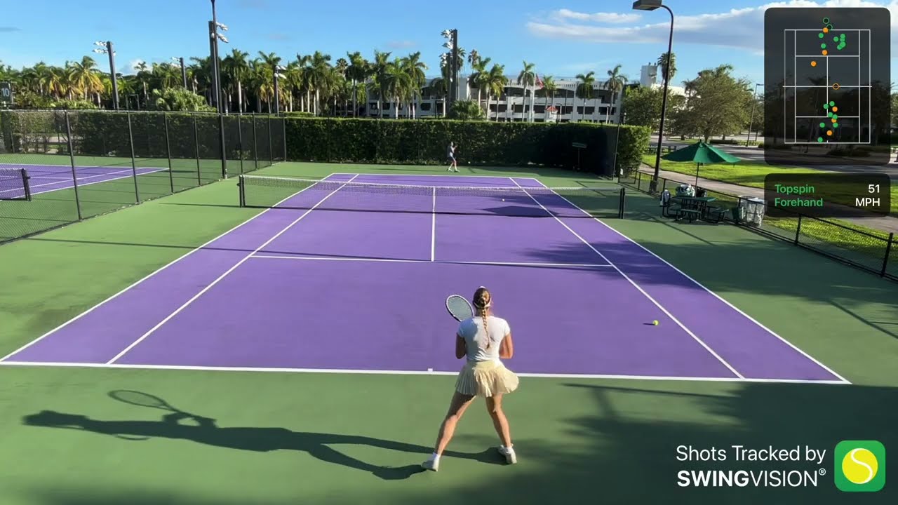 Playing with an Ex-WTA Pro