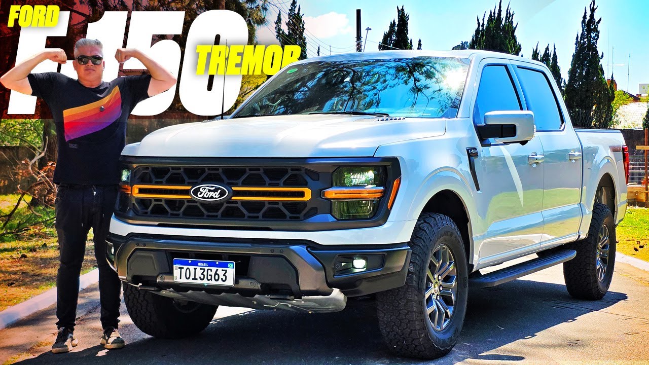 Nova Ford F-150 V8 Tremor - MELHOR DO MUNDO? BATE RAM 1500 E SILVERADO? VALE R$ 580.000? SAIBA TUDO!