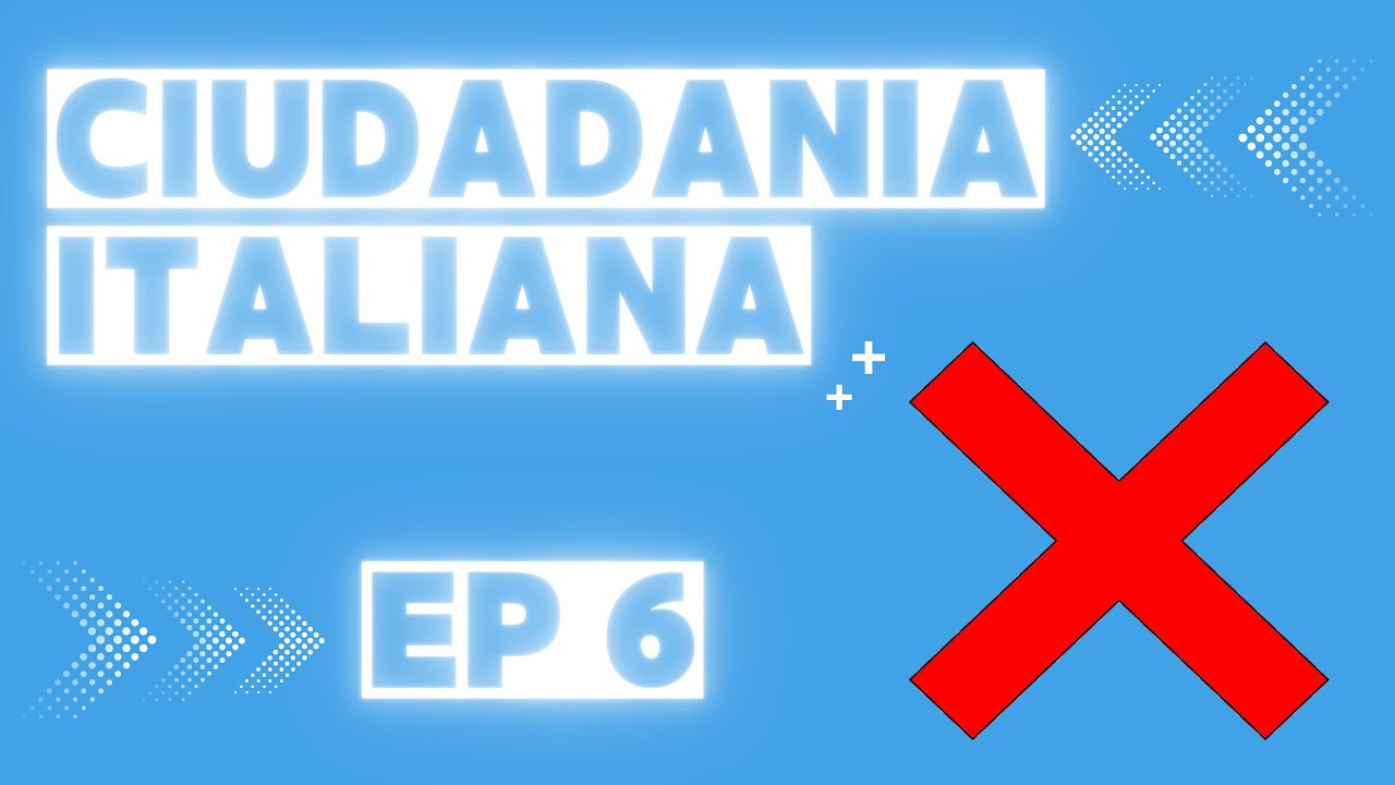 ▶️Ep. 06 - RECTIFICACIONES (Edades, CÓNYUGES) +  Divorcio + Adopción 👉 SERIE Ciudadanía ITALIANA