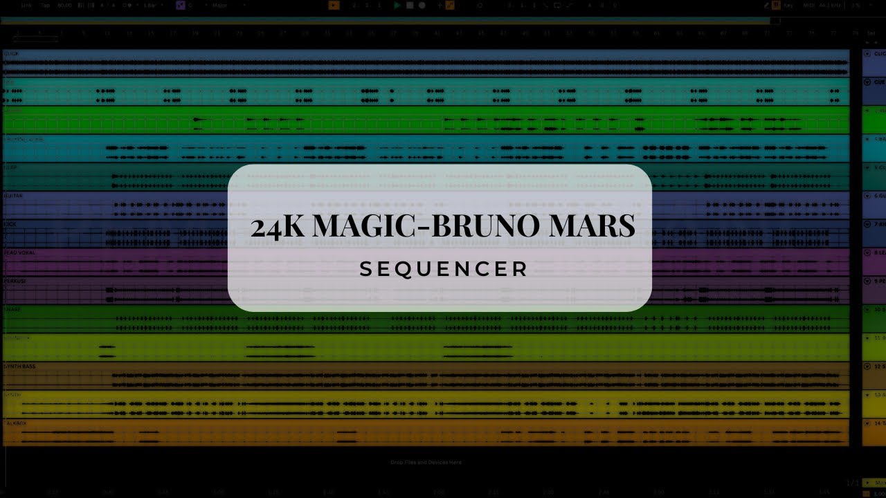 24K MAGIC-BRUNO MARS (Sequencer)