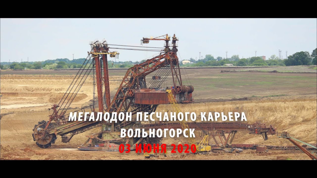 Мегалодон песчаного карьера. Вольногорск. Вольногорский карьер.