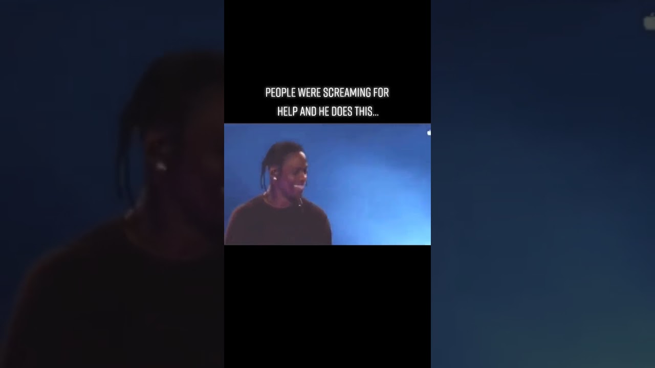 People Were Screaming For Help And He Does This/Astroworld Festival  #shorts