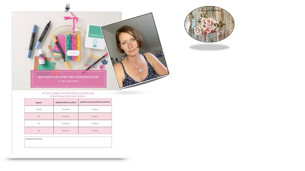 Stampin&acute; Up! Wir feiern den Jahresskatalog-Aktion//Meine Erkl&auml;rung
