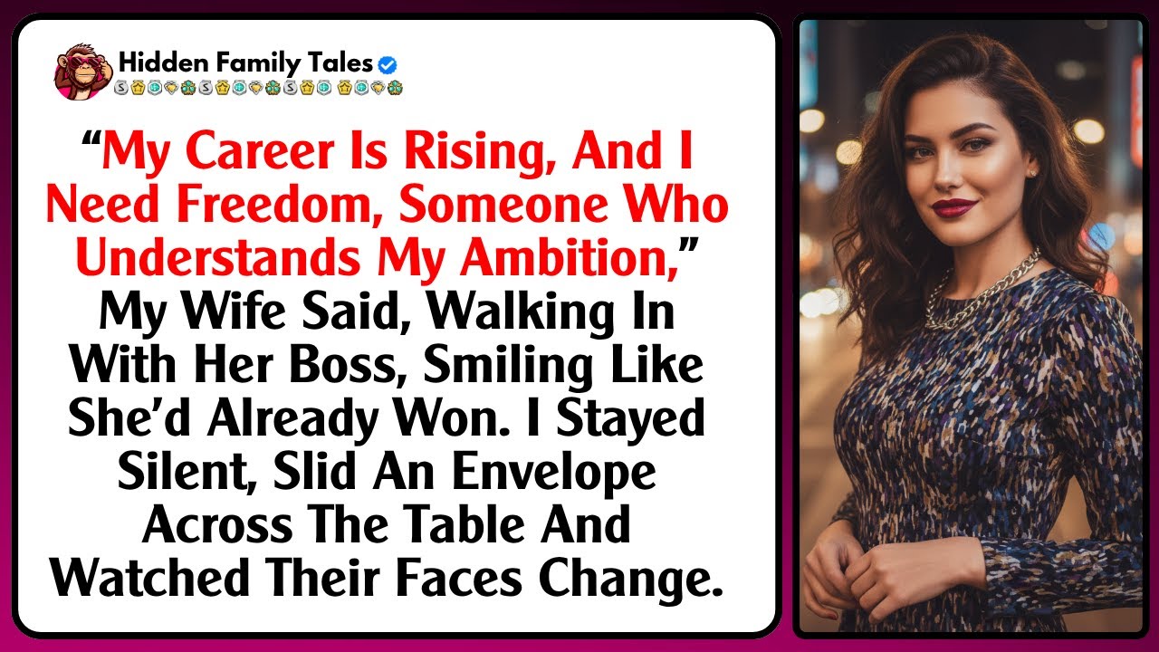 “My Career Is Rising, And I Need Freedom, Someone Who Understands My Ambition,” My Wife Said...