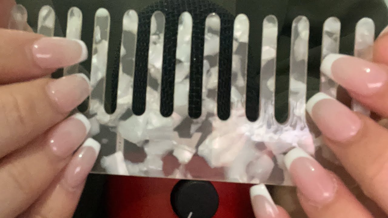 ASMR AGGRESSIVE TAPPING & SCRATCHING WITH COMB!